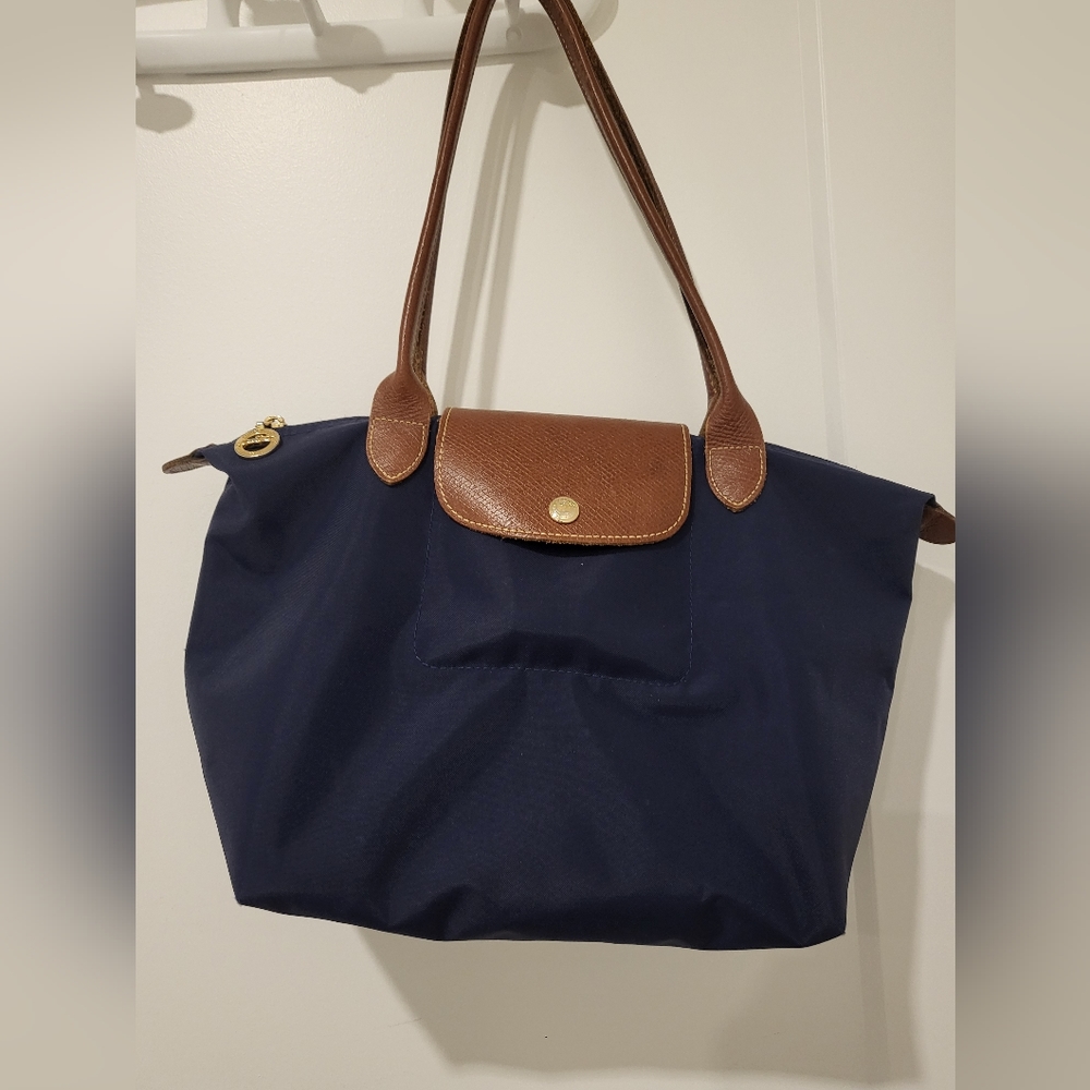 Longchamp Small Le Pliage Nylon Shoulder Tote